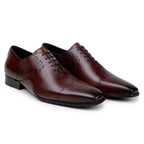 Belvedere Men's Shoes Maestro Italian Calf Leather Opanka construction Cognac