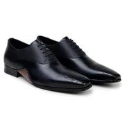 Belvedere Men's Shoes Saggio Opanka Italian Calf Leather Lace Up Black