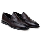 Belvedere Men's Shoes Slip On NOHR Italian luxury Deerskin Brown