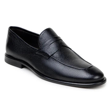 Belvedere Men's Shoes Slip On NOHR Italian luxury Deerskin Black