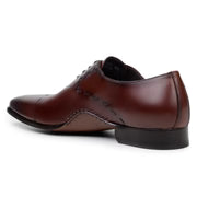 Belvedere Men's Shoes Maestro Italian Calf Leather Opanka construction Cognac