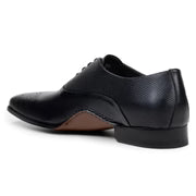 Belvedere Men's Shoes Saggio Opanka Italian Calf Leather Lace Up Black