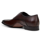 Belvedere Men's Shoes Saggio Opanka Italian Calf Leather Lace Up Tabacco