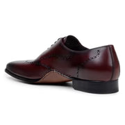 Belvedere Men's Shoes Otto Italian Calf Leather opanka Ant. Burgundy