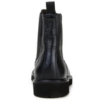 Belvedere Chesla Boots Asher  Italian Deerskin and supple Nappa Leather Black