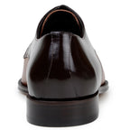 Belvedere Studio Alexander Genuine Italian Deerskin Derby Brown / Tan