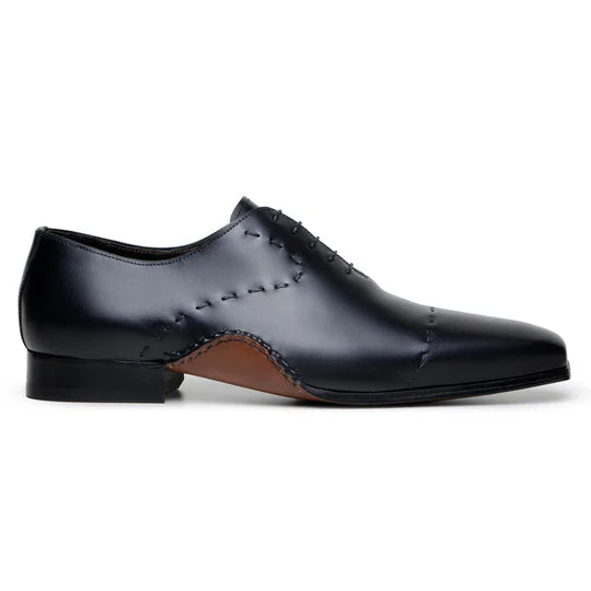 Belvedere Men's Shoes Maestro Italian Calf Leather Opanka construction Black