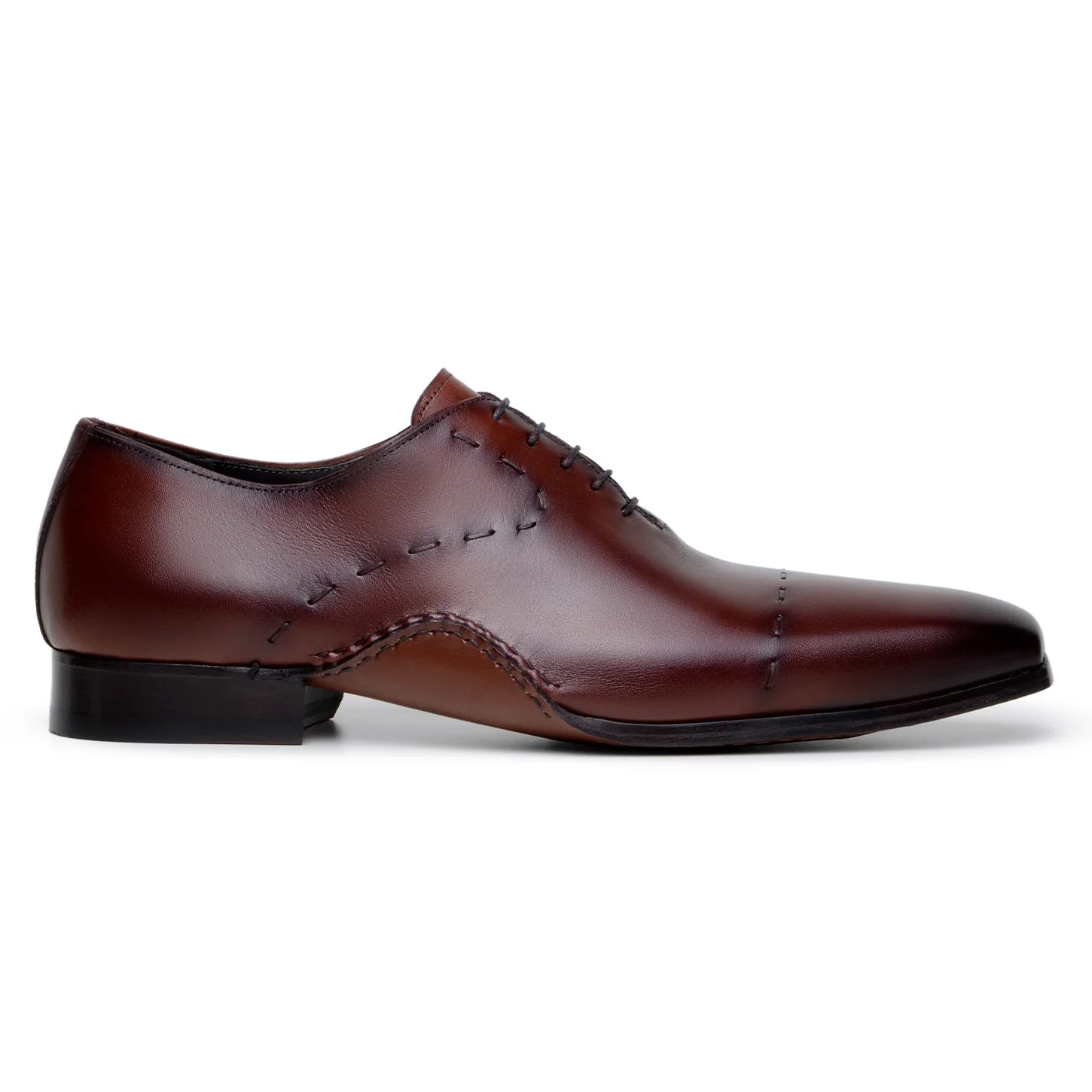 Belvedere Men's Shoes Maestro Italian Calf Leather Opanka construction Cognac