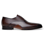 Belvedere Men's Shoes Saggio Opanka Italian Calf Leather Lace Up Tabacco