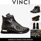 The Infanta High-Top Black Spike Leather Men Sneaker Limited Edition