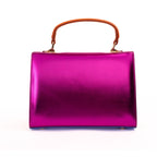 The Duffryn Fuschia Leather Handbag