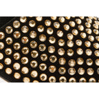 The Ailano Gold Glitter Leather Women Sandal