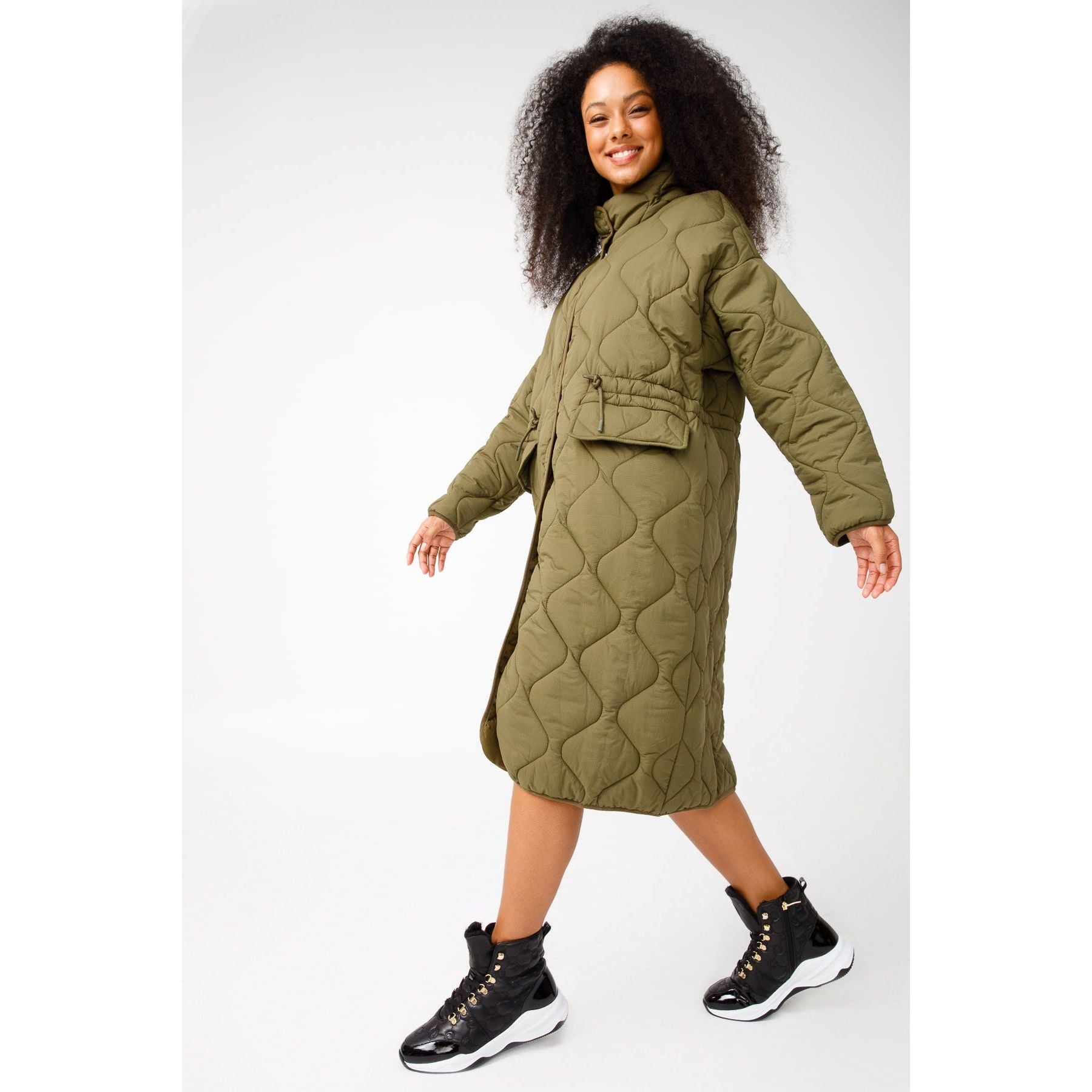 The Cambridge Black Quilted Leather Ankle Women Boot Final Sale!