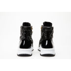 The Cambridge Black Quilted Leather Ankle Women Boot Final Sale!