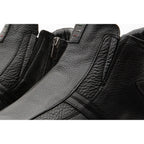 The Montreal Black Leather Casual Zip-Up Ankle Men Boot