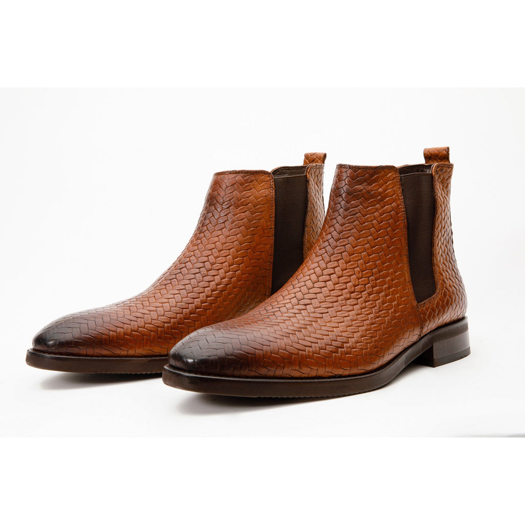 The Oslo Tan Leather Chelsea Men Boot