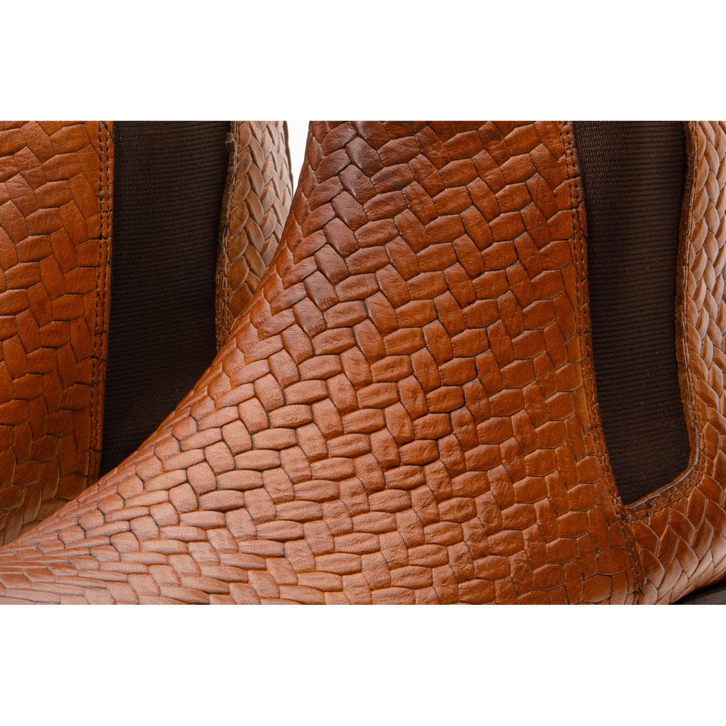The Oslo Tan Leather Chelsea Men Boot