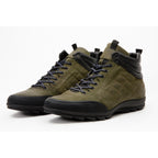 The Riga Green Suede Leather Casual Lace-Up Men Boots Final Sale!