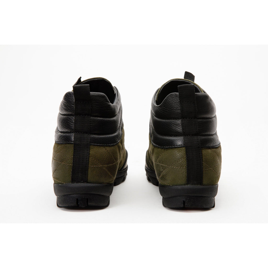 The Riga Green Suede Leather Casual Lace-Up Men Boots Final Sale!