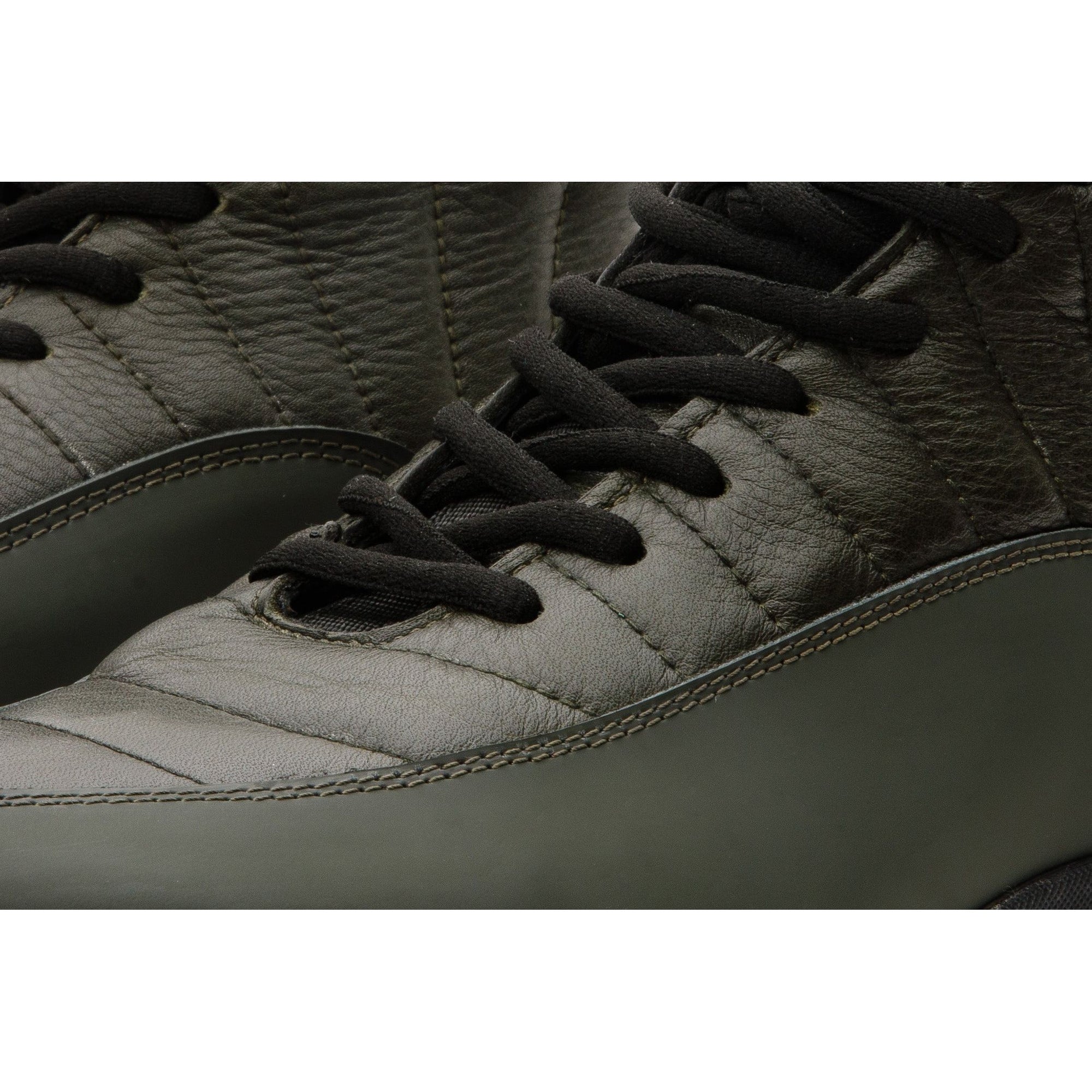 The Merter Green Leather Casual Lace-Up Men Boot Final Sale!
