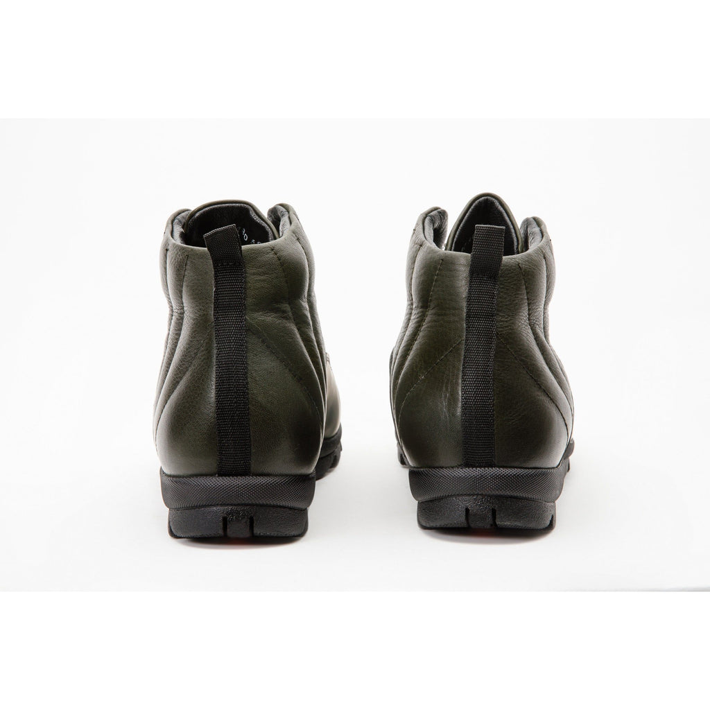 The Merter Green Leather Casual Lace-Up Men Boot Final Sale!