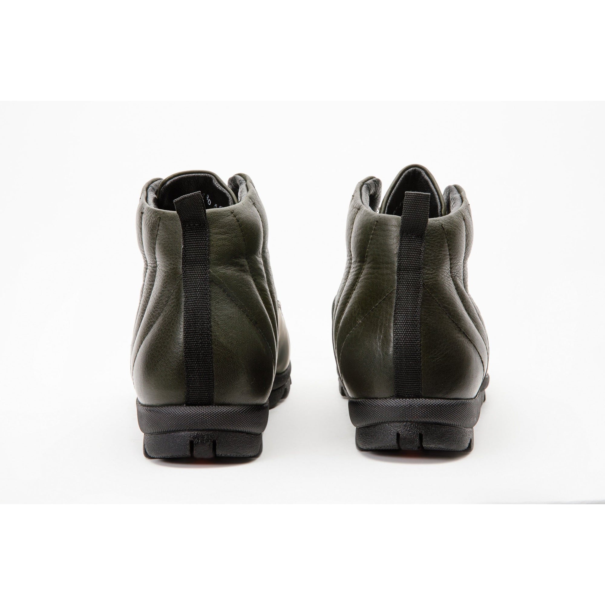The Merter Green Leather Casual Lace-Up Men Boot Final Sale!