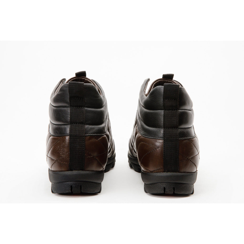 The Riga Brown Leather Casual Lace-Up Men Boots Final Sale!