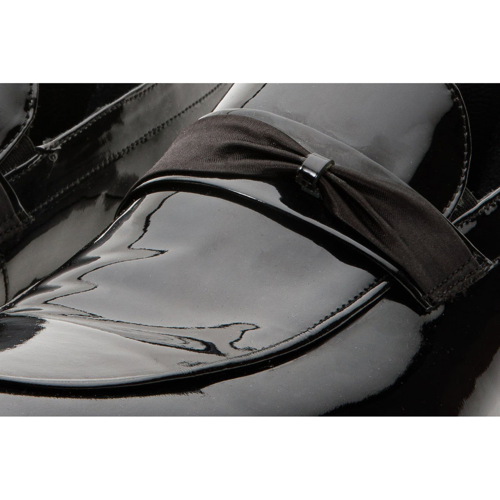 The Dodoma Black Patent  Leather Loafer Men Shoe
