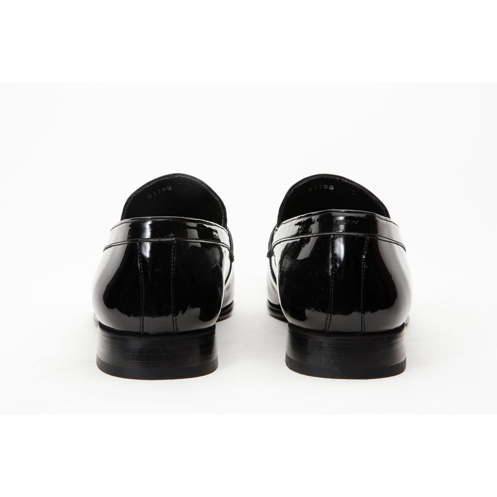 The Dodoma Black Patent  Leather Loafer Men Shoe