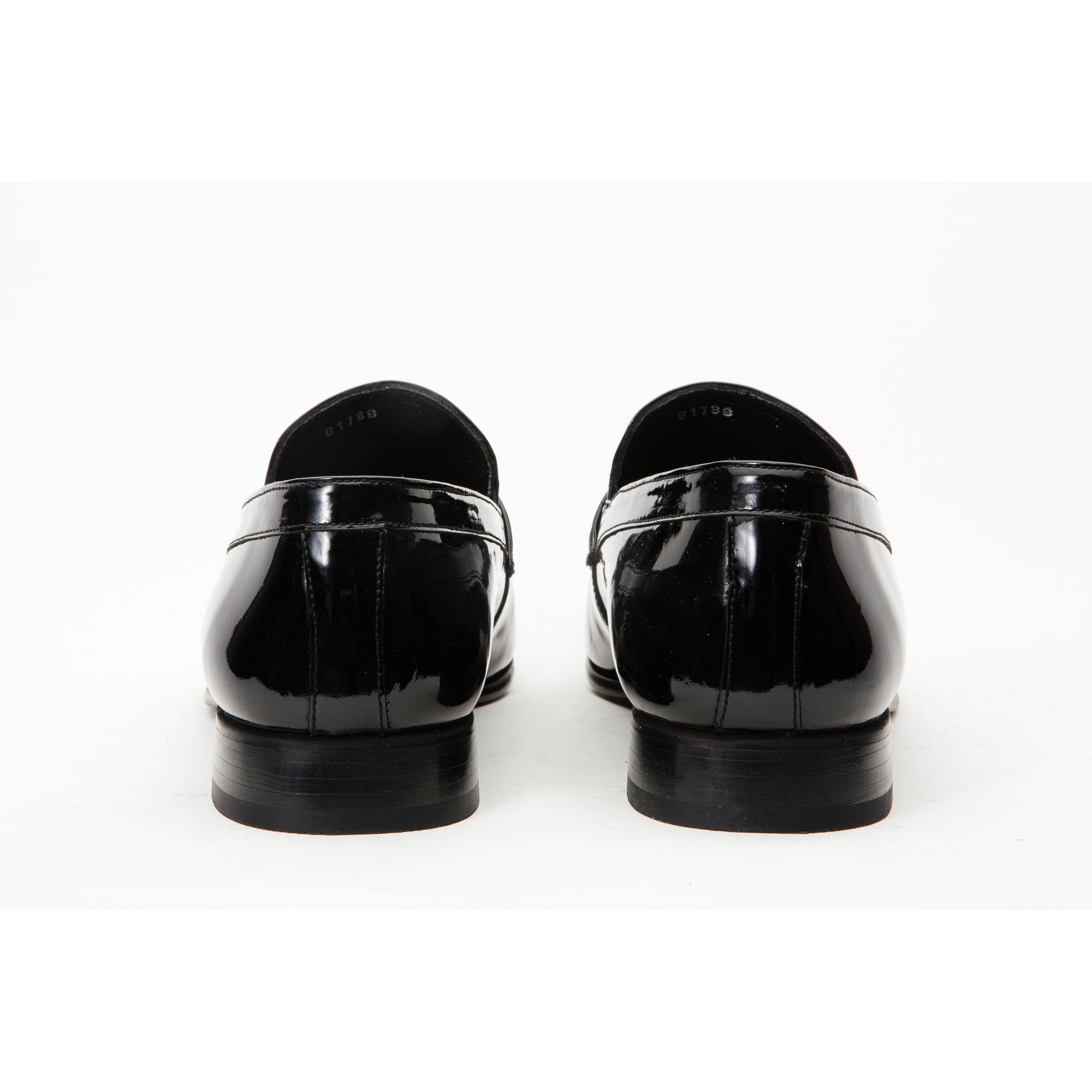 The Dodoma Black Patent  Leather Loafer Men Shoe
