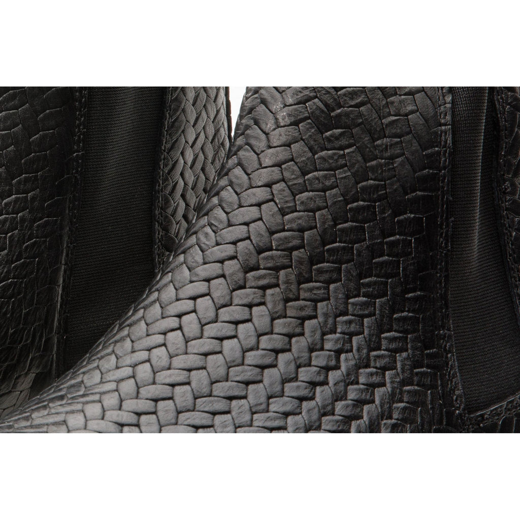 The Oslo Black Leather Chelsea Men Boot