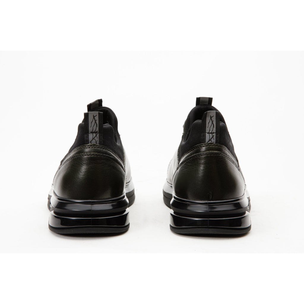 The Vilnius Green LeatherMen Sneaker Final Sale!