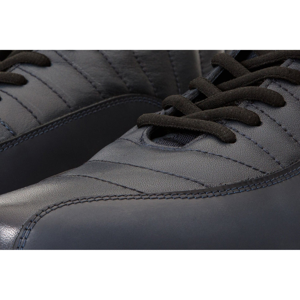 The Merter Navy Blue Leather Casual Lace-Up Men Boot Final Sale!