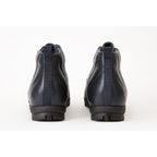 The Merter Navy Blue Leather Casual Lace-Up Men Boot Final Sale!