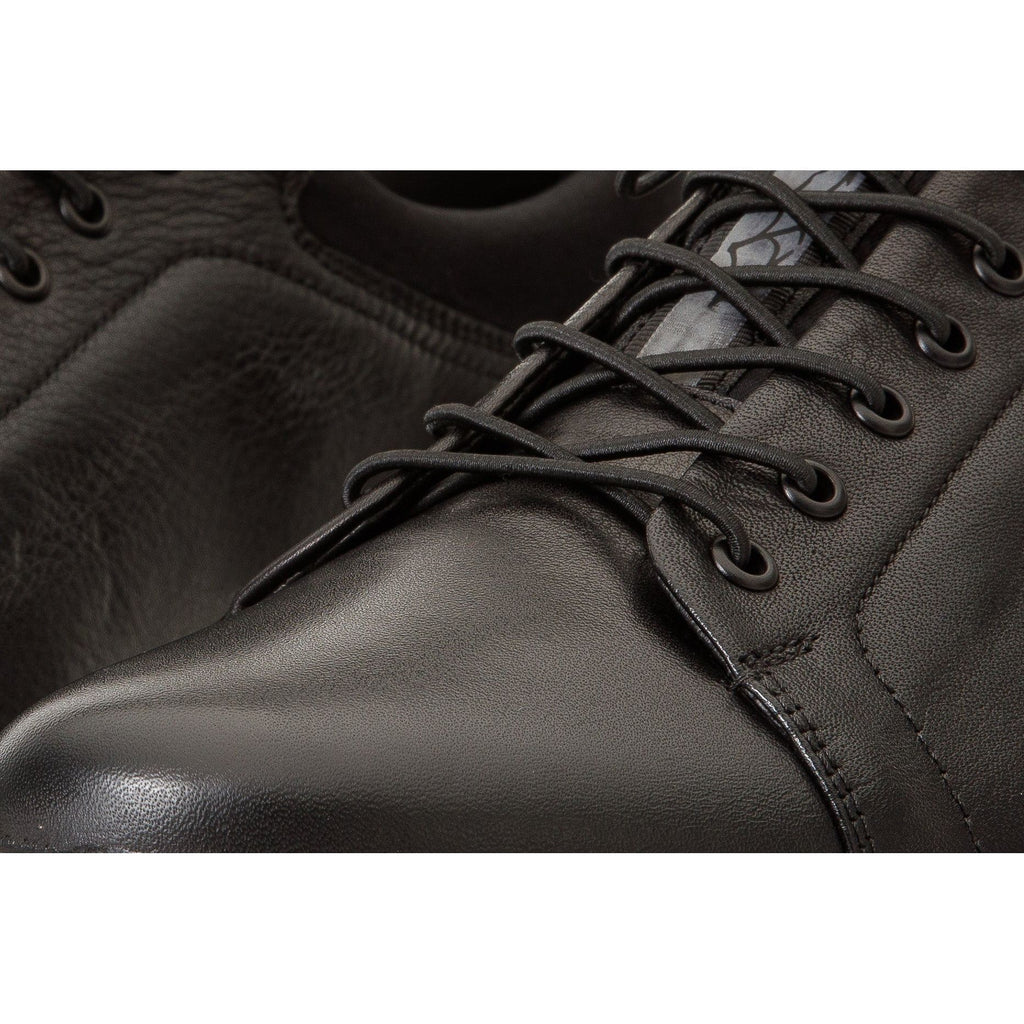 The Vilnius Black Leather Men Sneaker Final Sale!