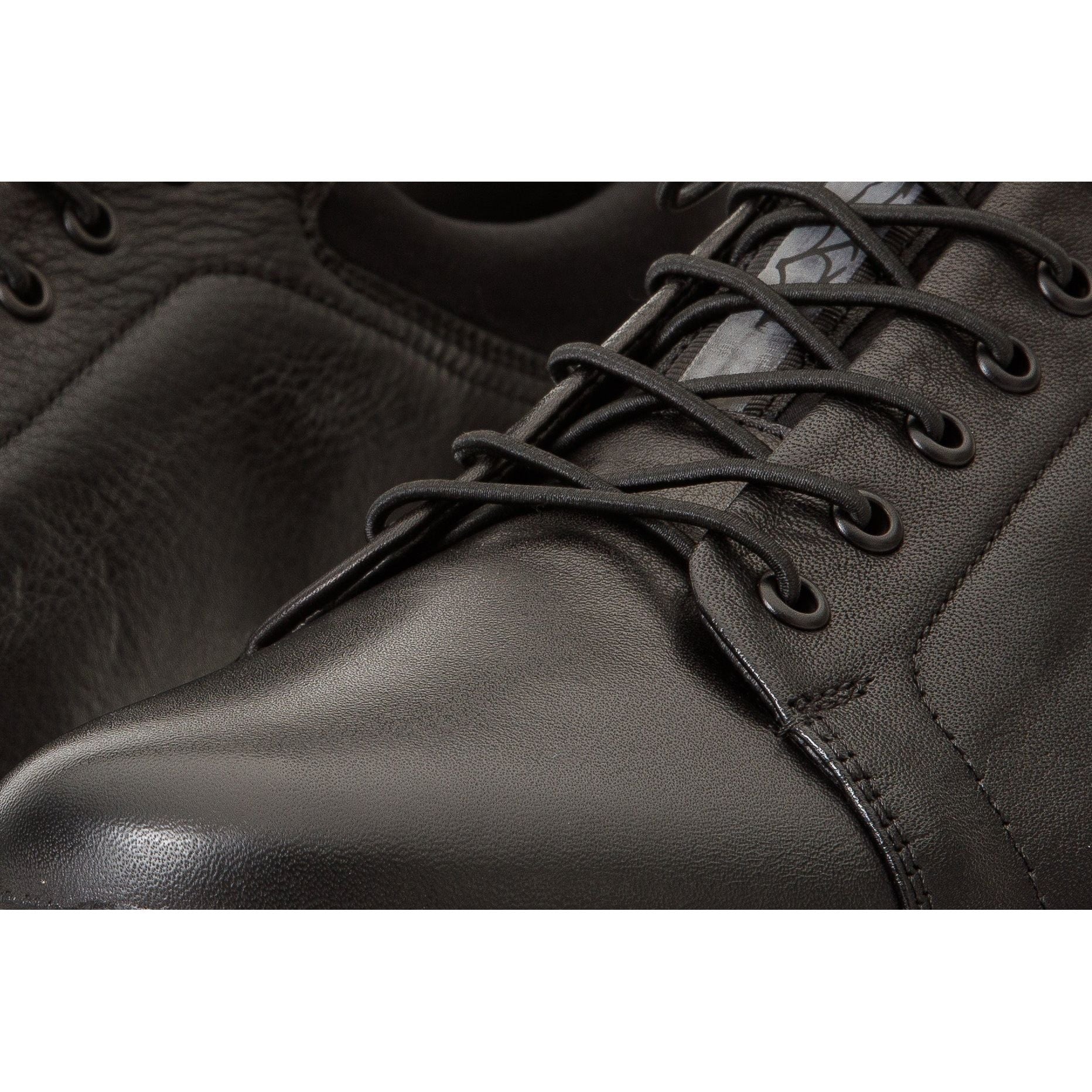 The Vilnius Black Leather Men Sneaker Final Sale!