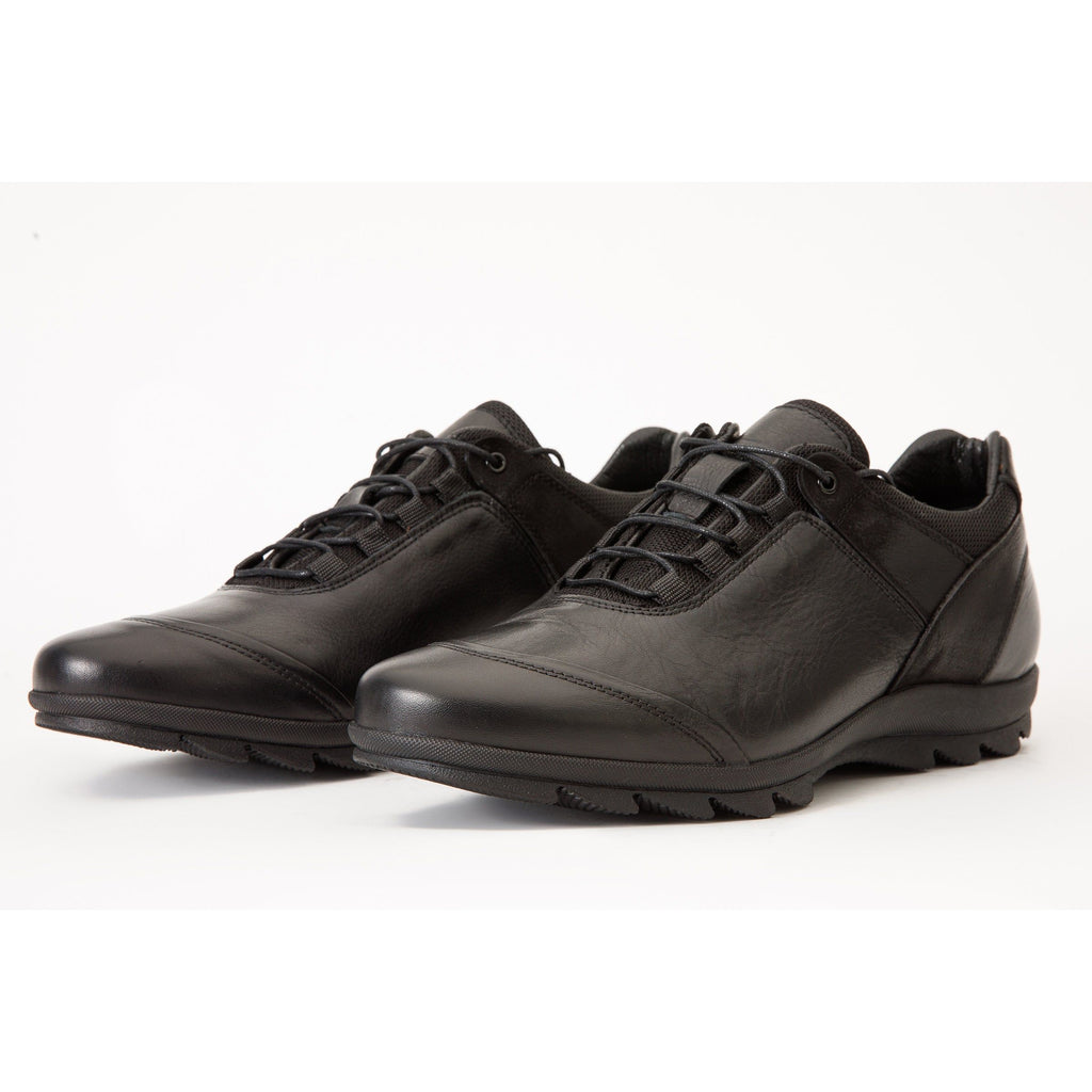 The Madrid Black Leather Casual  Men Shoe Final Sale!