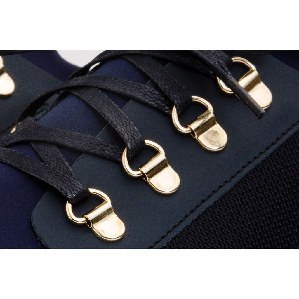 The Emir Navy Leather Men Sneaker