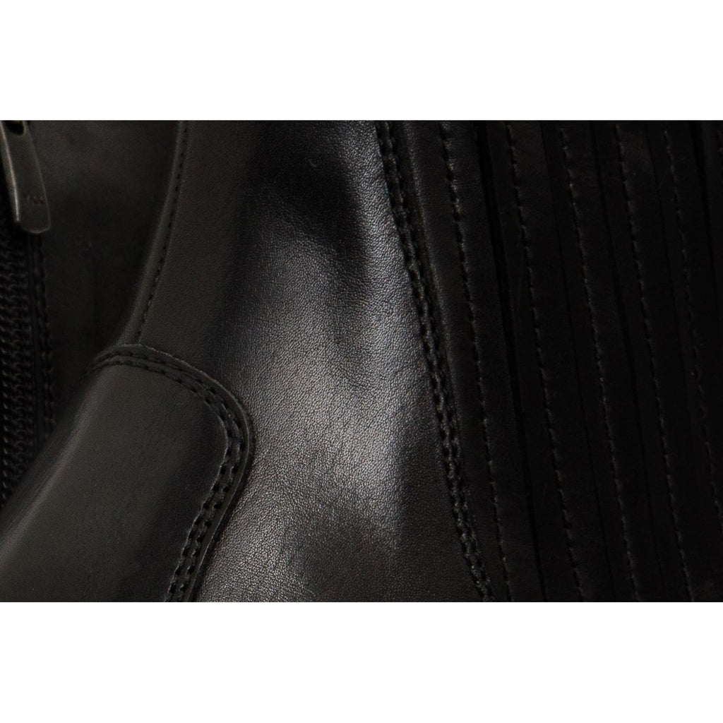 The Sorhag Black Leather Dress Men Boot