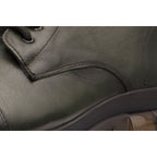The Ottova Green Leather Lace-Up Sneaker Men Boot with a Zipper