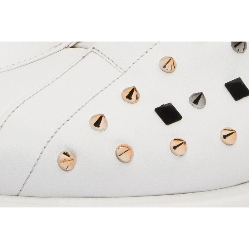 The Infanta White Spike Leather Men Sneaker Limited Edition