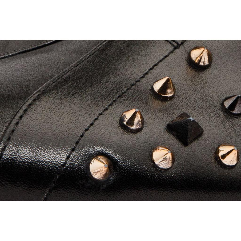 The Infanta High-Top Black Spike Leather Men Sneaker Limited Edition