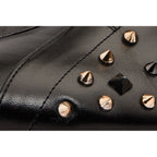 The Infanta High-Top Black Spike Leather Men Sneaker Limited Edition