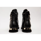 The Infanta High-Top Black Spike Leather Men Sneaker Limited Edition