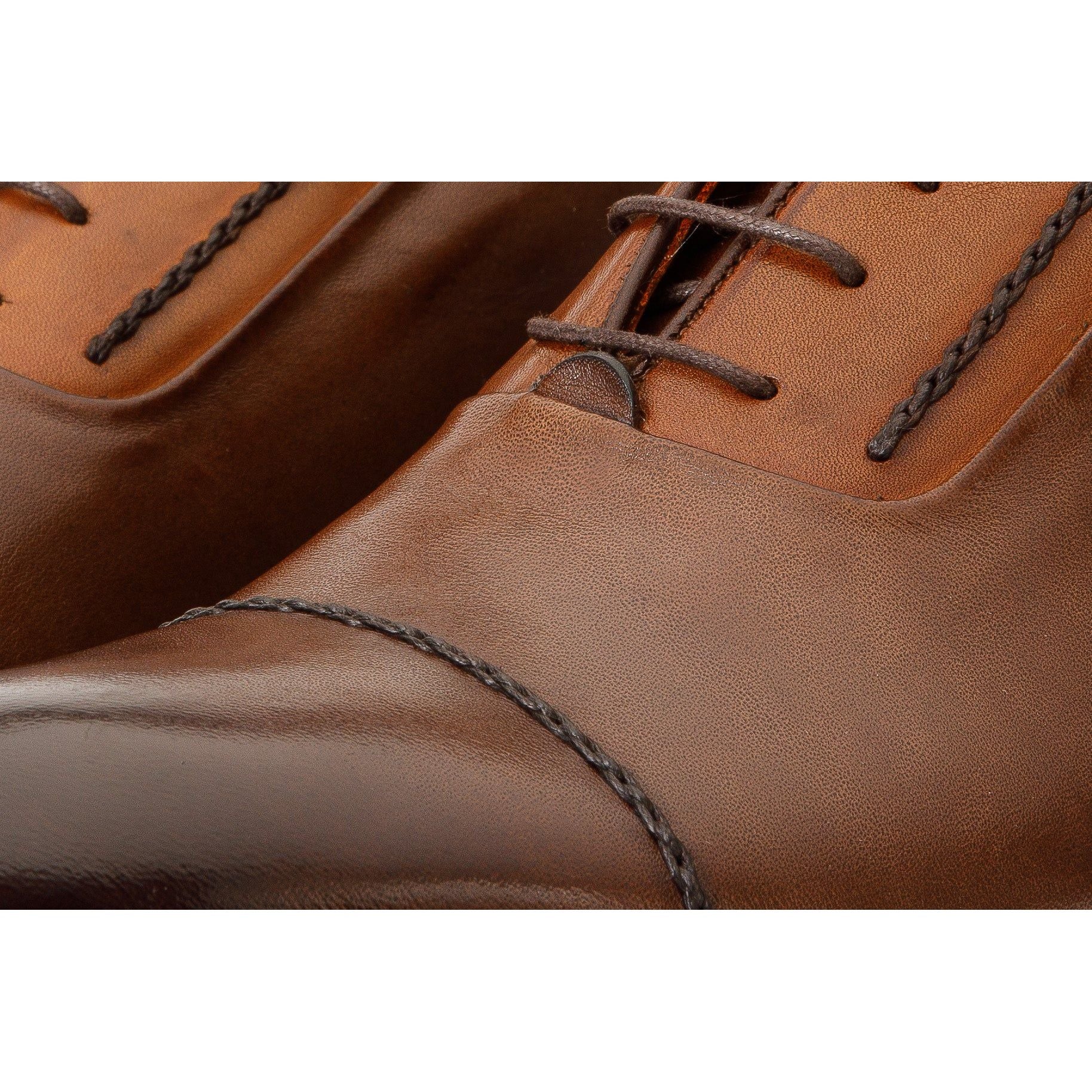 The Rome Tan Leather Oxford Cap-Toe Men Boot