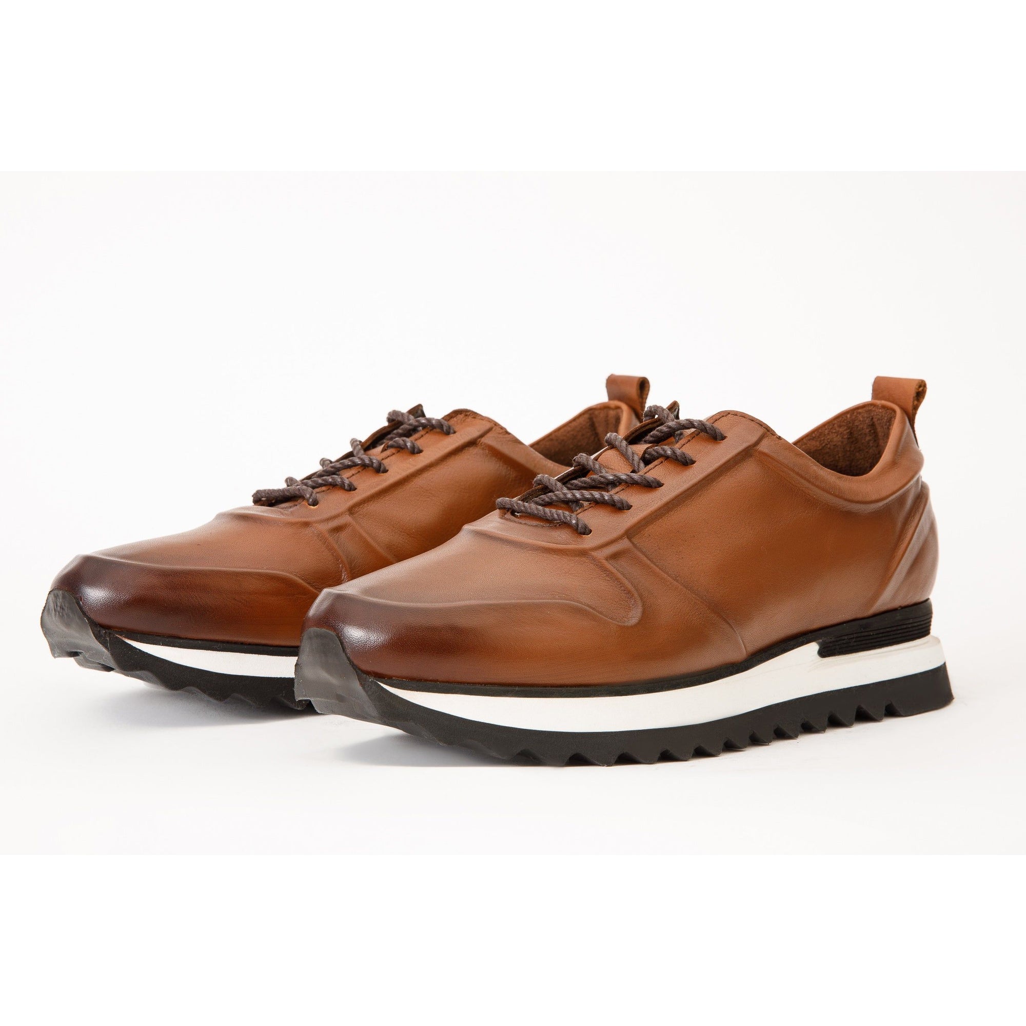 The Barnett Tan Leather Men Sneaker Final Sale!