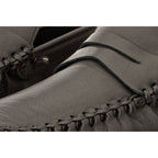 The Eregli Black Leather Penny Loafer Men Shoe