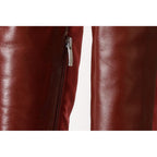 The  Harmony Belle Burgundy Leather Knee High Women Boot