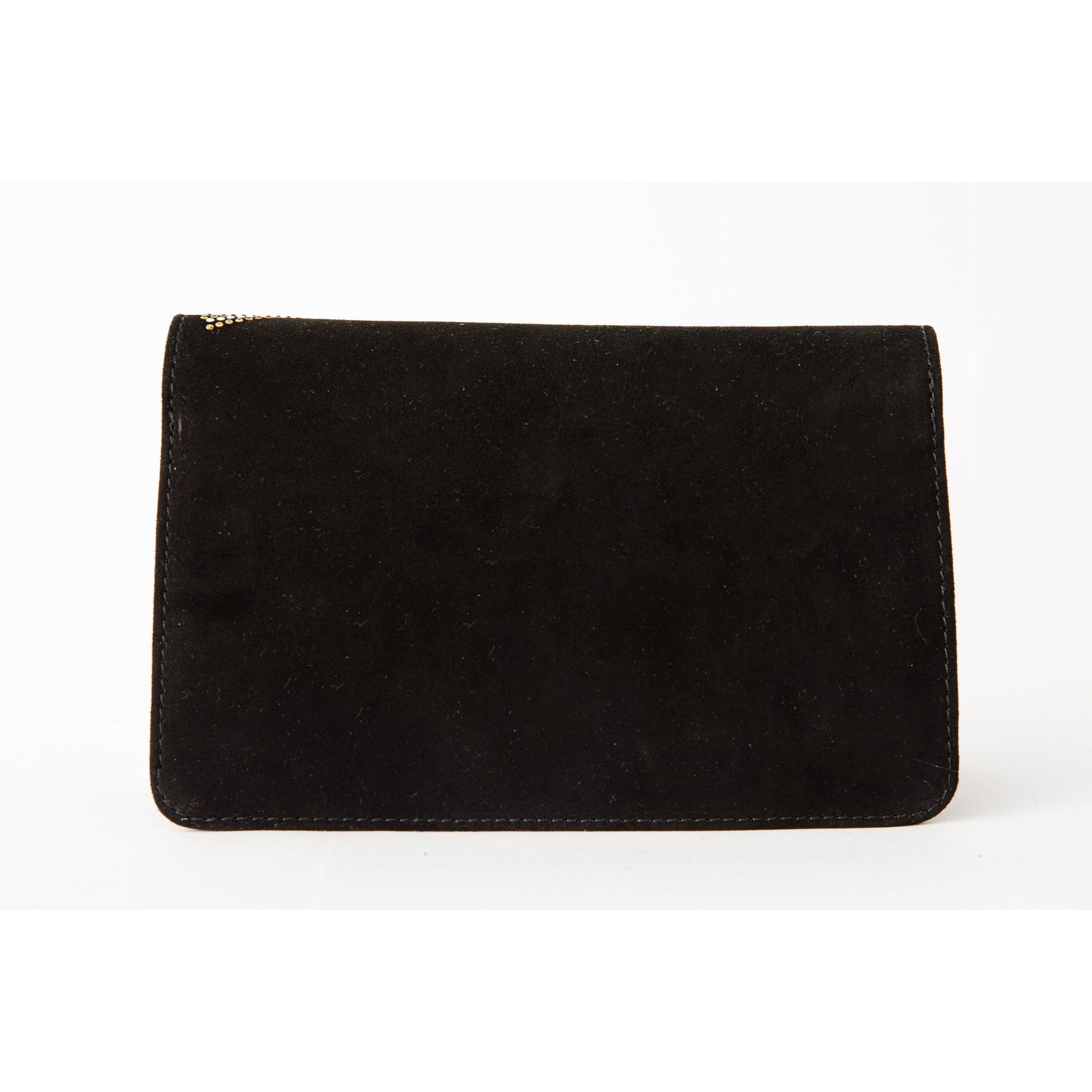 The Palma Black Glitter Leather Handbag