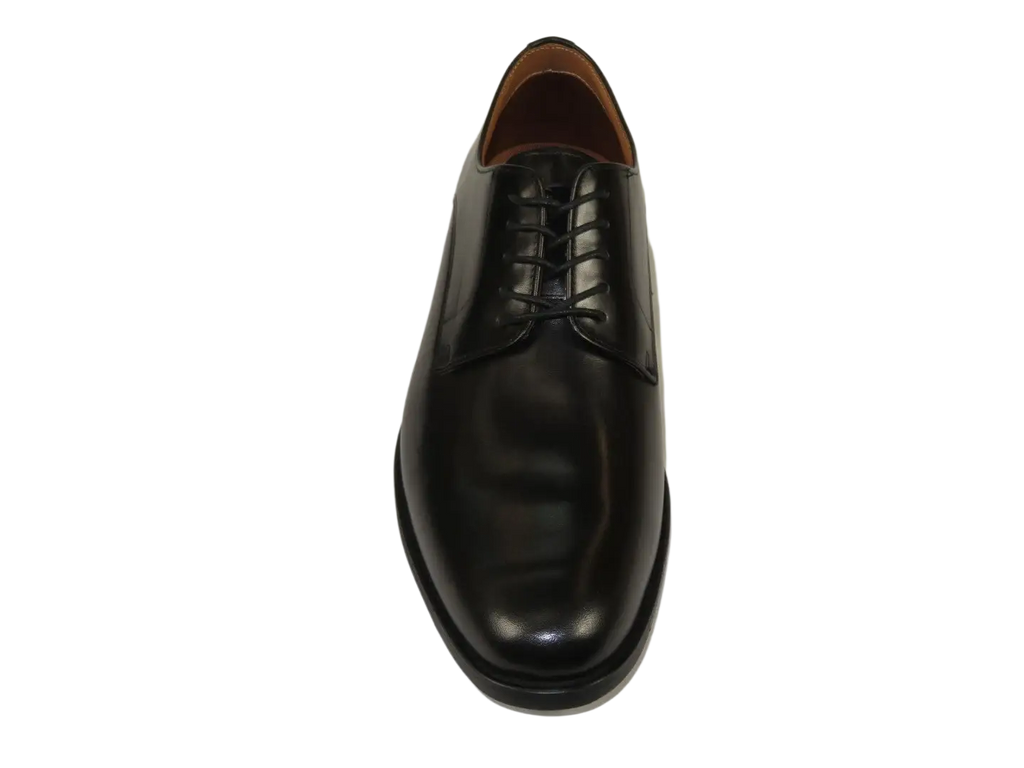 Men's Shoes STEVE MADDEN Leather upper Lace Up Plain Toe Daedric Black